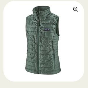 green nano puff vest